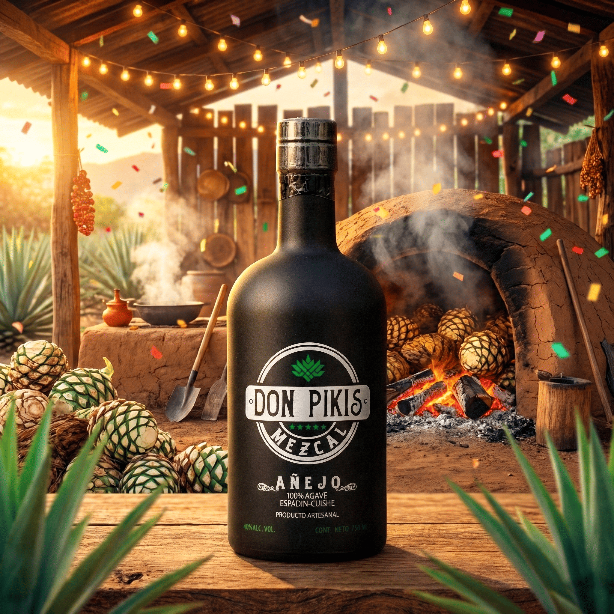 Botella Don Pikis Mezcal