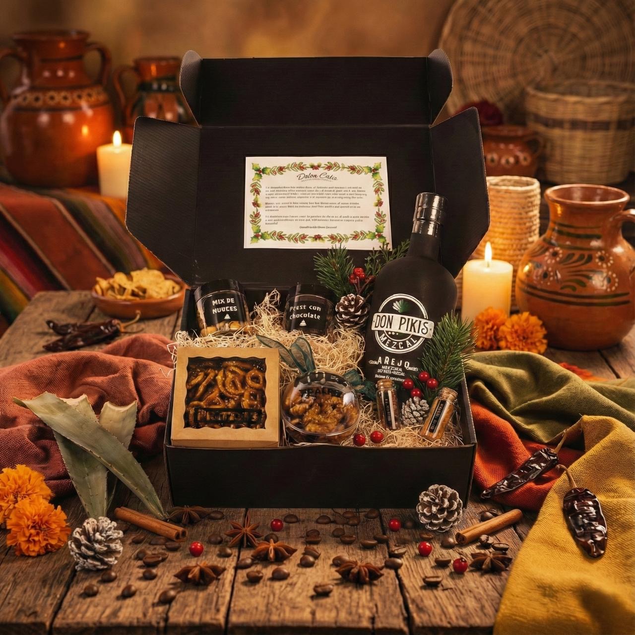 Don Pikis Añejo - Paquete con Botanas